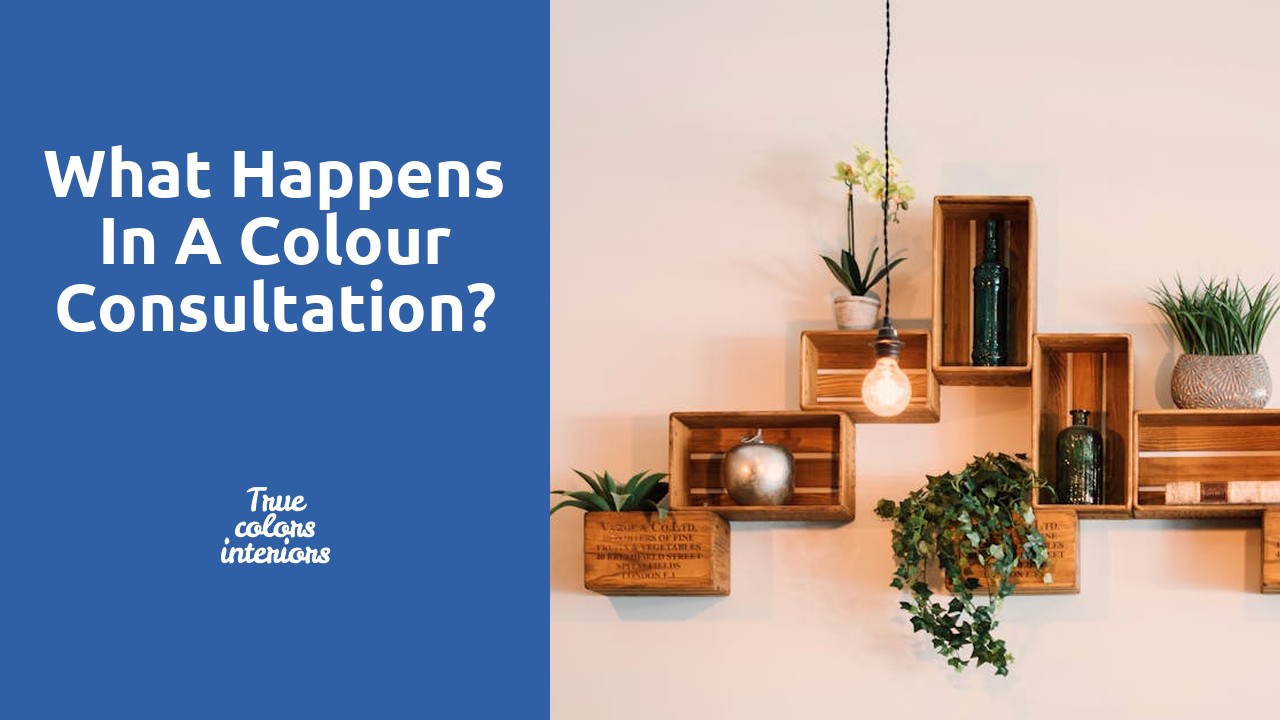 What happens in a colour consultation?